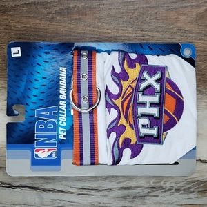 NWT NBA Phoenix Suns Pet Collar and Bandana Sized Large